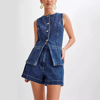 Olivia Chic Denim Set